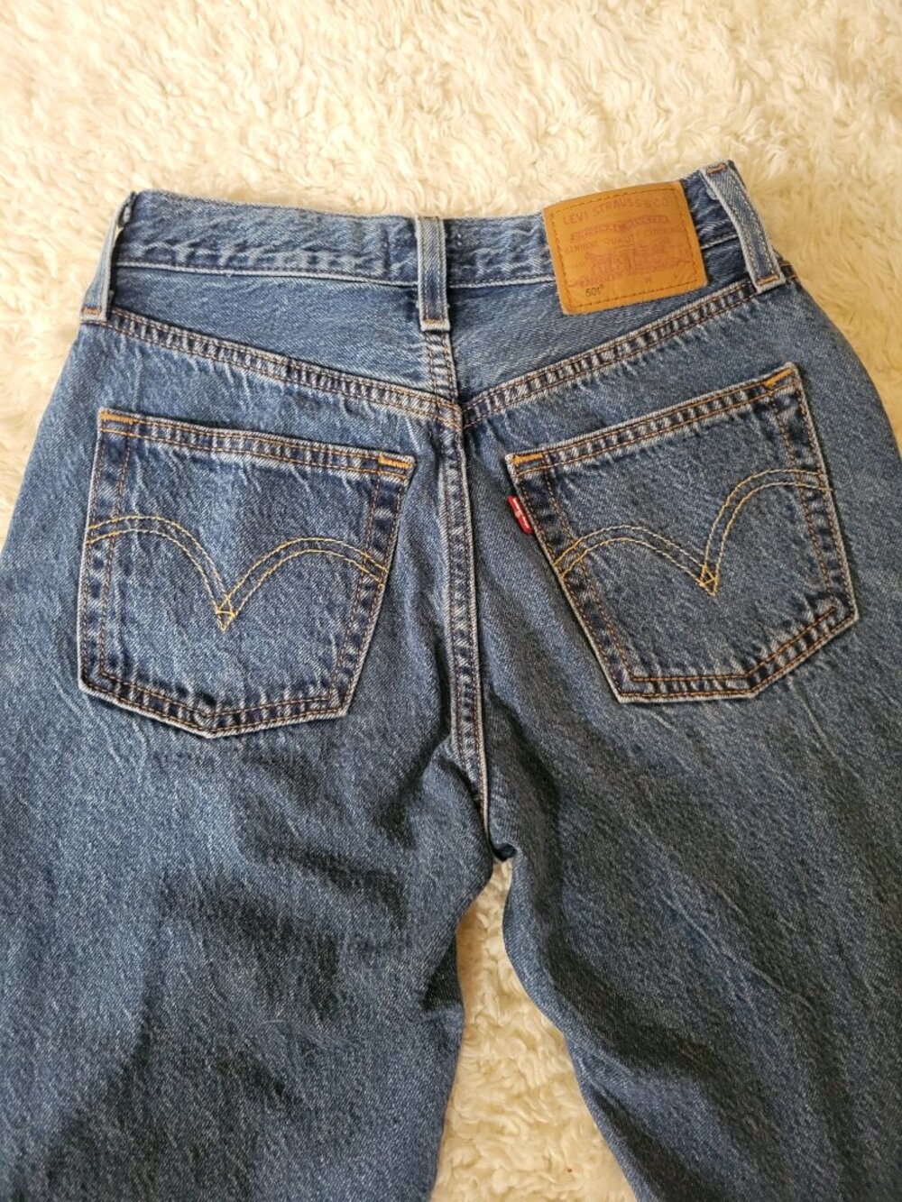 Levi's Lightweight 501 Cropped Jeans | Cotton Lyocell | 24" Inseam - Picture 6 of 16